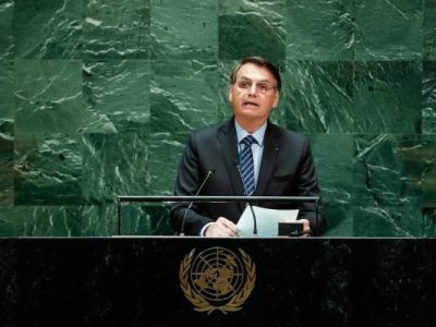 Na ONU, Bolsonaro tenta equilibrar aceno à base ideológica e ao mercado
