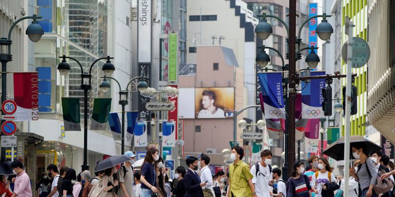 Casos de covid-19 caem em Tóquio nas últimas horas