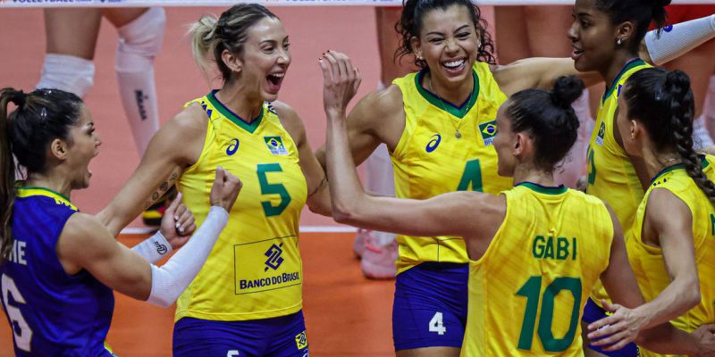Vôlei: Brasil derrota Turquia pela Liga das Nações