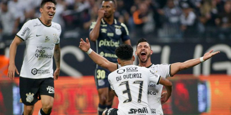 Corinthians atropela Santos e abre boa vantagem na Copa do Brasil