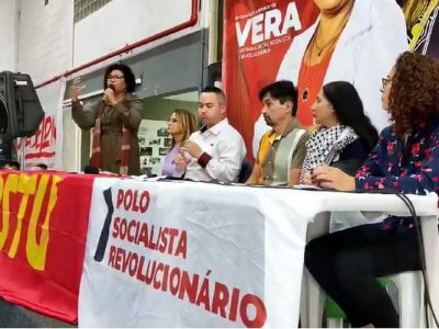 PSTU oficializa Vera Lúcia como candidata à Presidência da República