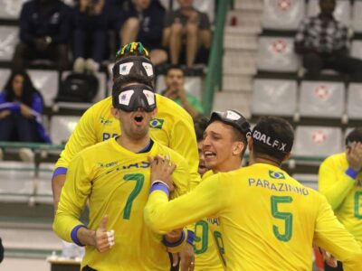 Brasil vence de virada e conquista o tricampeonato mundial de goalball