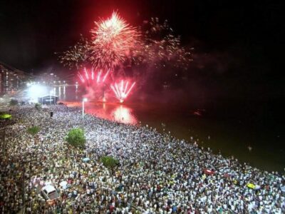 Guarapari: saiba quais praias terão queima de fogos neste Réveillon
