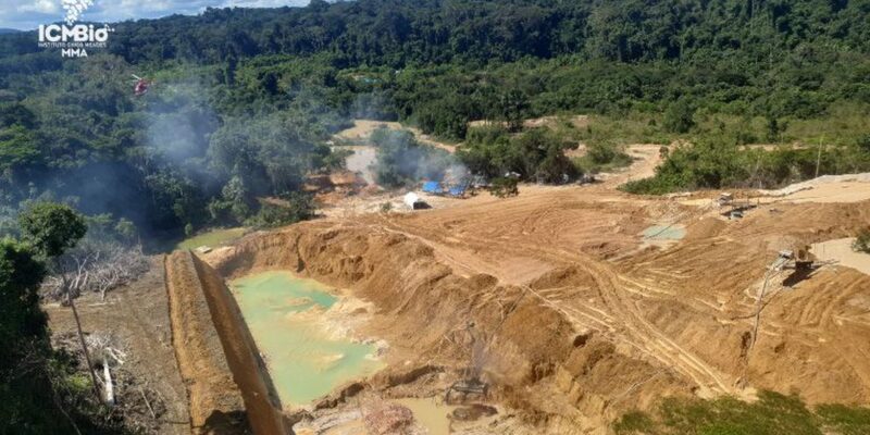 Garimpo ilegal devasta área de 118 hectares em Rondônia e no Amazonas