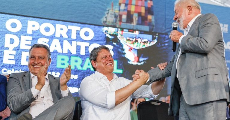 “Resultado de construção coletiva”, diz Lula sobre túnel que ligará Santos ao Guarujá