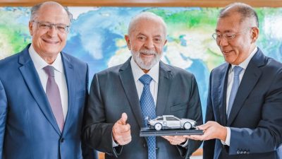 Em encontro com Lula, presidente-executivo global do grupo Hyundai anuncia investimentos de US$ 1,1 bilhão no Brasil até 2032