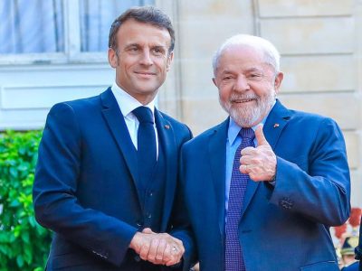 Presidente Lula recebe o presidente da França, Emmanuel Macron