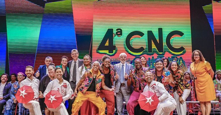 ”Nós defendemos a cultura em todas as suas vertentes“, diz Lula na 4ª Conferência Nacional