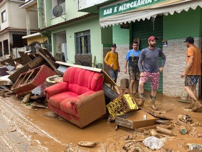 Governo federal anuncia ajuda a 10 cidades do ES atingidas por chuvas