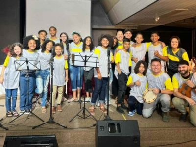 Shopping da Serra oferece espetáculo musical gratuito com participação de crianças e adolescentes