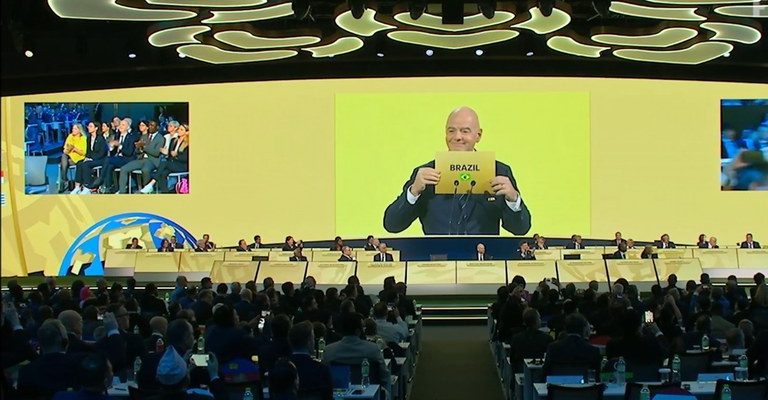 A Copa do Mundo Feminina de Futebol 2027 vai ser no Brasil