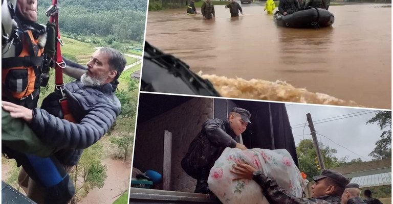 Presidente desembarca em Santa Maria para reforçar apoio federal ao Rio Grande do Sul