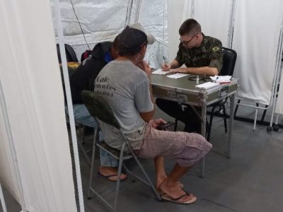 Hospital de Campanha começa a atender população afetada pelas enchente no Rio Grande do Sul