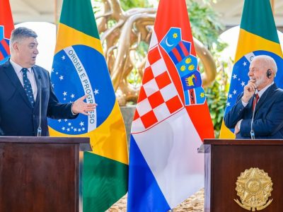 Presidente Lula recebe o Presidente da Croácia, Zoran Milanović