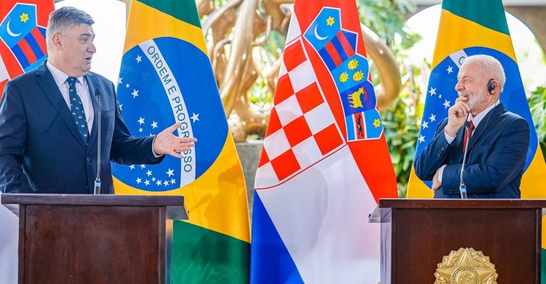 Presidente Lula recebe o Presidente da Croácia, Zoran Milanović