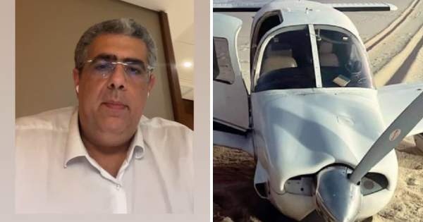Presidente da OAB-ES detalha queda de avião: “Pensei em como quebrar a janela”