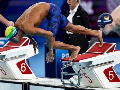 Finais simbólicas nos 400m livre da natação são destaque no dia dos brasileiros na França. Confira o resumo