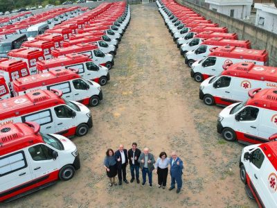 “Ninguém pode morrer por falta de assistência”, diz Lula ao entregar 280 novas ambulâncias do SAMU