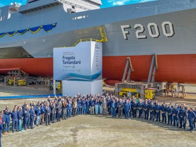 Em Itajaí (SC), presidente Lula participa do lançamento da primeira embarcação do Programa Fragatas Classe Tamandaré