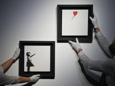 Polícia Recupera Precioso Quadro de Banksy Roubado na Semana Passada