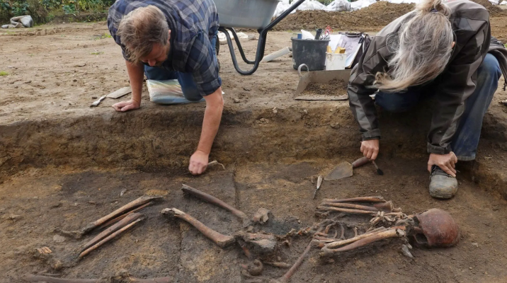 Arqueologistas Desenterram Mais de Cinquenta Esqueletos Vikings na Dinamarca