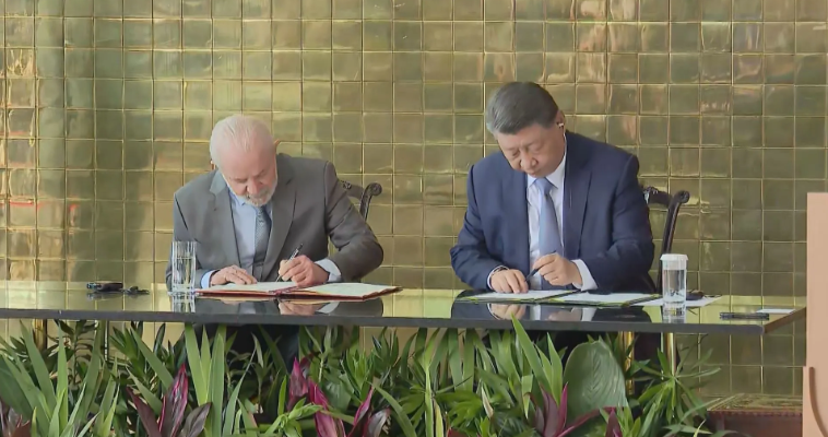 Brasil e China formalizam 37 acordos em múltiplas áreas estratégicas, abrangendo agropecuária e tecnologia