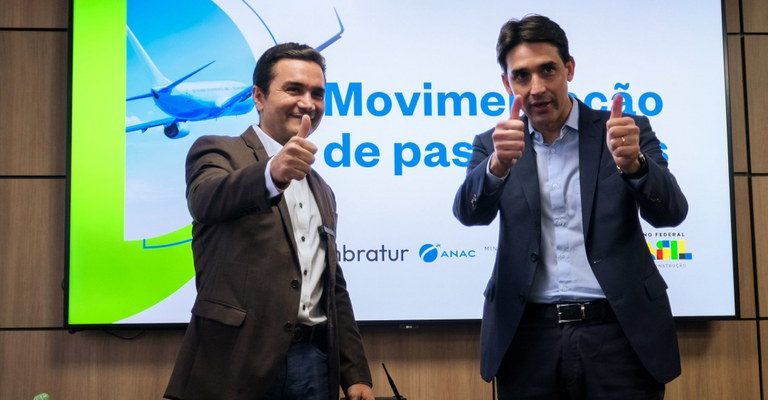 Brasil inseriu 20 milhões de passageiros na aviação civil nos últimos dois anos
