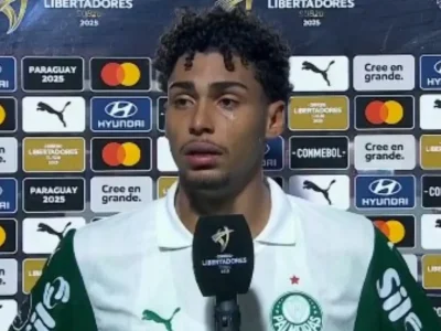 Luighi, do Palmeiras, é vítima de racismo, chora e cobra Conmebol: “Não fará nada?”