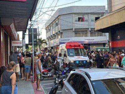 Vendedora é esfaqueada na Glória e suspeito é preso após o crime