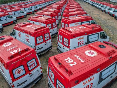 Governo Federal entrega 789 novas ambulâncias do Samu para 559 cidades
