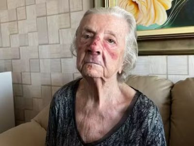 Homem que derrubou idosa de 93 anos durante assalto pediu dinheiro para a vítima momentos antes do roubo