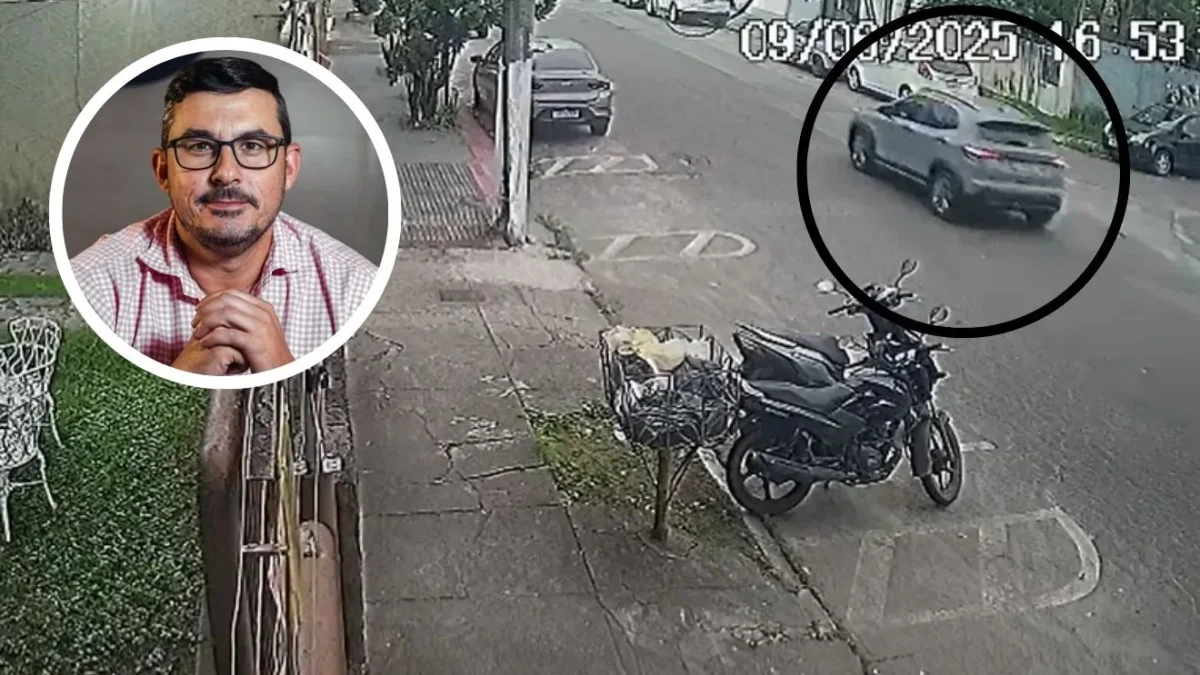 Câmeras mostram fuga de atirador que matou empresário na Praia da Costa