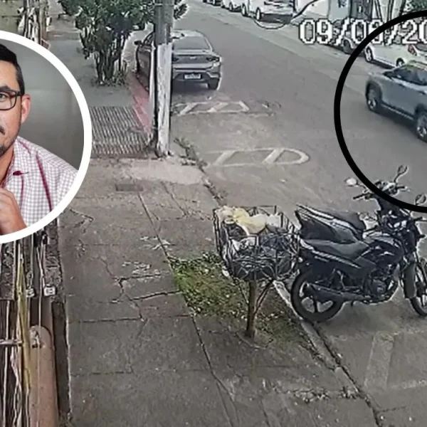 Câmeras mostram fuga de atirador que matou empresário na Praia da Costa