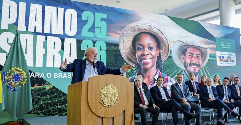 “Queremos consolidar o Brasil como celeiro do mundo”, diz Lula ao lançar Plano Safra