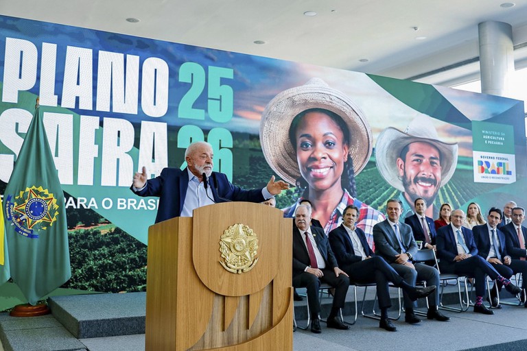 “Queremos consolidar o Brasil como celeiro do mundo”, diz Lula ao lançar Plano Safra