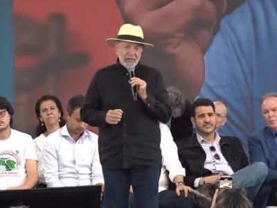 Lula visita Linhares para anúncio sobre recuperação do Rio Doce