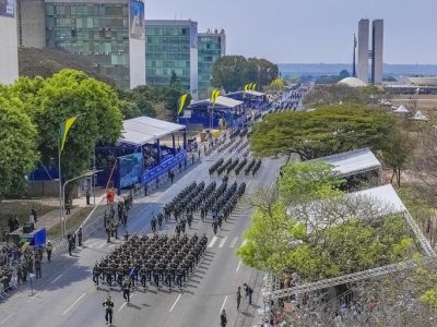 Desfile na Esplanada ressalta a mensagem de um Brasil Soberano e a realização da COP30