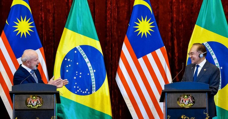 Lula: “A relação do Brasil com a Malásia muda de patamar a partir de hoje”