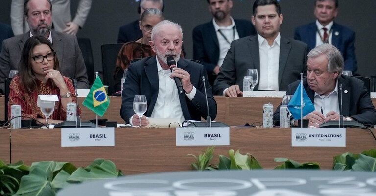 Lula: “Belém será o lugar onde renovaremos nosso compromisso com o Acordo de Paris” Lula: “Belém será o lugar onde renovaremos nosso compromisso com o Acordo de Paris”