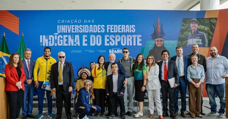“Estamos apenas abrindo a porta”, diz Lula, sobre universidades federais Indígena e do Esporte