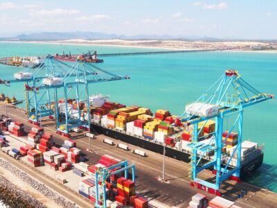 Portos do Sudeste movimentam 635 milhões de toneladas até novembro, alta de 6,01% em relação ao mesmo período de 2024