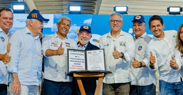 Estamos pensando naqueles que nunca tiveram oportunidade”, diz Lula sobre Novo PAC Saúde na Bahia