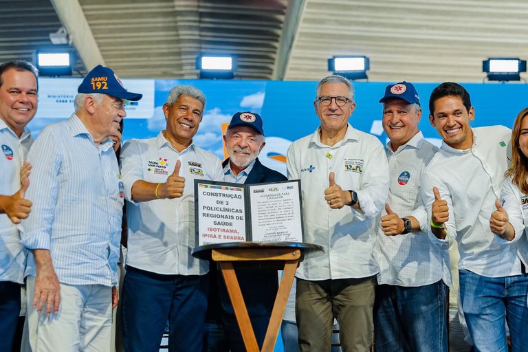 Estamos pensando naqueles que nunca tiveram oportunidade”, diz Lula sobre Novo PAC Saúde na Bahia