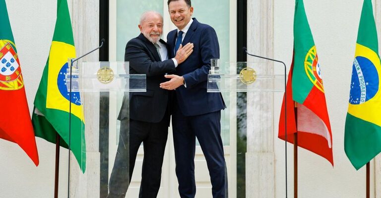 Portugal pode ser a grande porta de entrada dos interesses empresariais brasileiros na Europa”, afirma Lula em visita a Lisboa