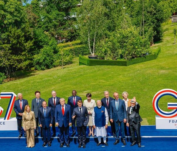 “Os desafios se multiplicam, mas a solidariedade internacional encolhe”, afirma Lula, ao discursar na Cúpula do G7