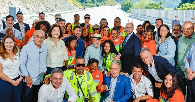 Nunca houve tanto investimento simultâneo como agora”, diz Lula, ao entregar primeira etapa da nova Serra das Araras