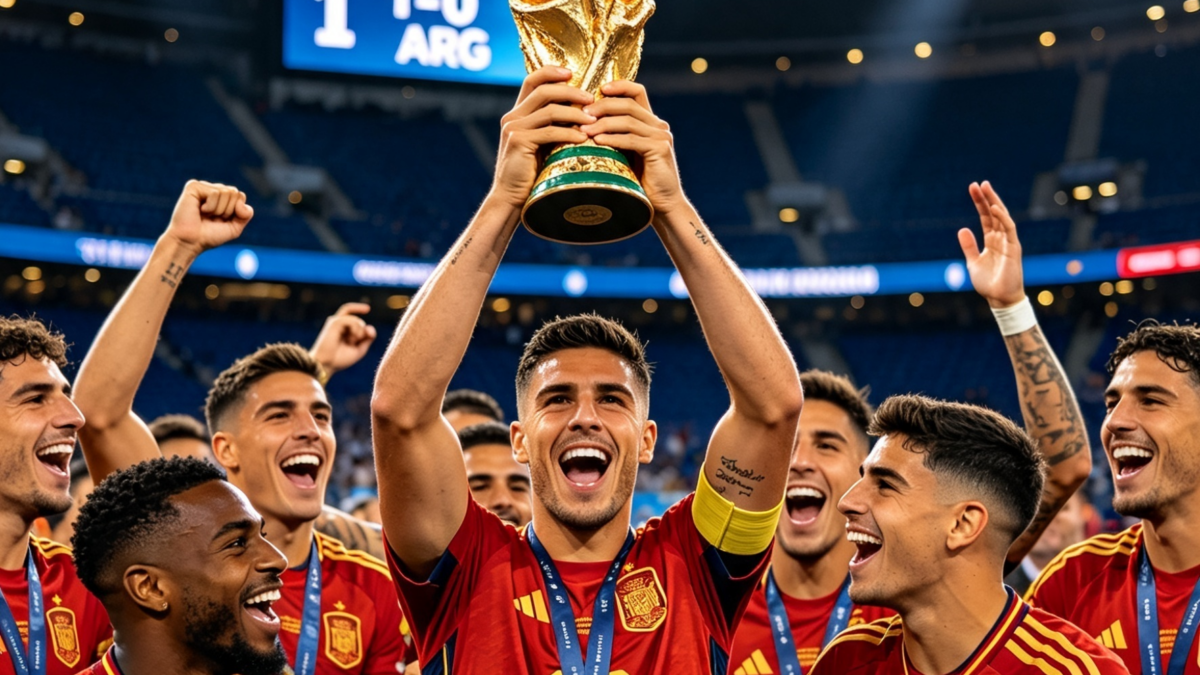 Espanha é campeã do mundo! Derrota a Argentina por 1 a 0 na prorrogação e conquista seu segundo Espanha é campeã do mundo! Derrota a Argentina por 1 a 0 na prorrogação e conquista seu segundo
