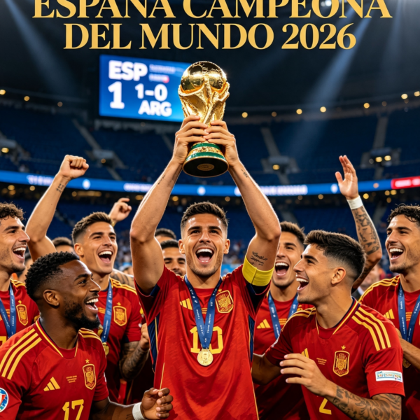 Espanha é campeã do mundo! Derrota a Argentina por 1 a 0 na prorrogação e conquista seu segundo Espanha é campeã do mundo! Derrota a Argentina por 1 a 0 na prorrogação e conquista seu segundo