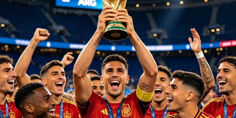 Espanha é campeã do mundo! Derrota a Argentina por 1 a 0 na prorrogação e conquista seu segundo Espanha é campeã do mundo! Derrota a Argentina por 1 a 0 na prorrogação e conquista seu segundo