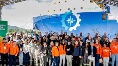 Presidente Lula destaca importância do desenvolvimento da indústria naval nacional durante visita à construção de embarcações offshore Presidente Lula destaca importância do desenvolvimento da indústria naval nacional durante visita à construção de embarcações offshore
